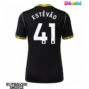 Chelsea Estevao Willian #41 Dámské Venkovní Dres 2026-27 Krátký Rukáv